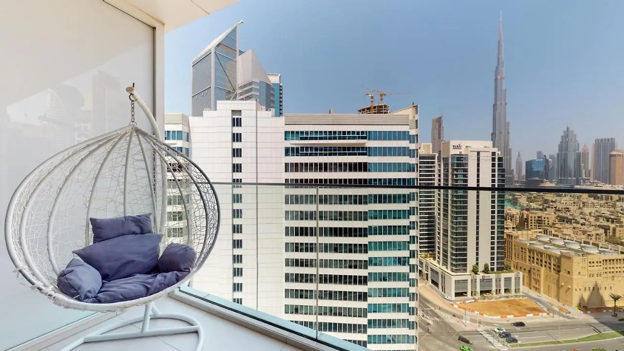 Stylish Studio With Burj Khalifa View دبي 0*,  الإمارات العربية المتحدة