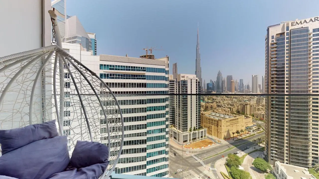 Apartment Stylish Studio With Burj Khalifa View Dubai United Arab Emirates