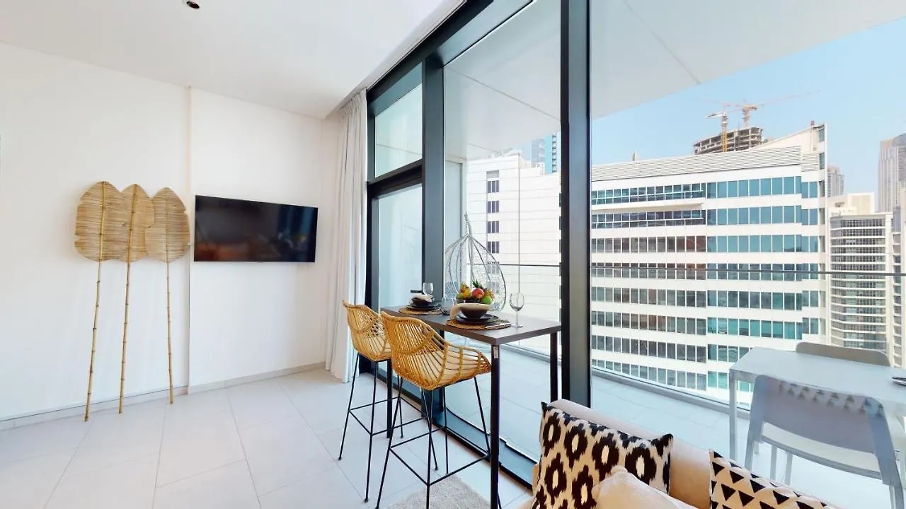 Apartment Stylish Studio With Burj Khalifa View Dubai